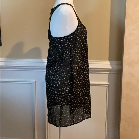 Collective Concepts tunic top - in black and tan print - Picture 3 of 6